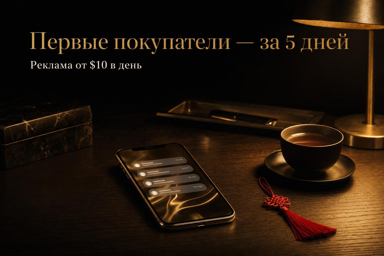 Первые заявки от покупателей