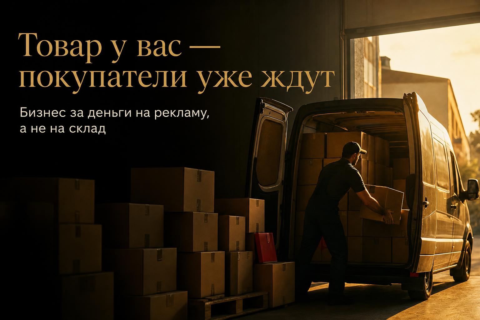 Товар доставлен, продажи идут